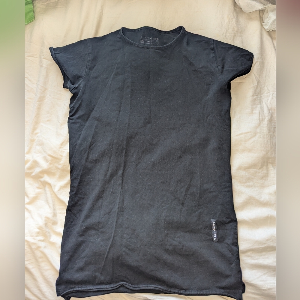 Alphalete Men's Black Short Sleeve Tee